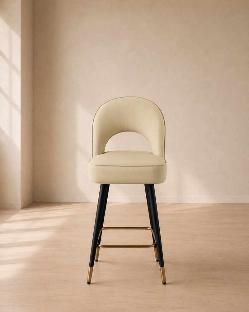 Riviera Curved Bar Stool