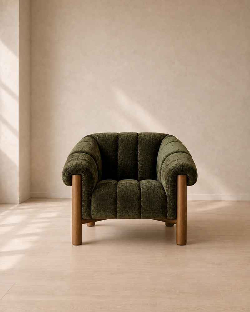 Merrick Wooden Armchair