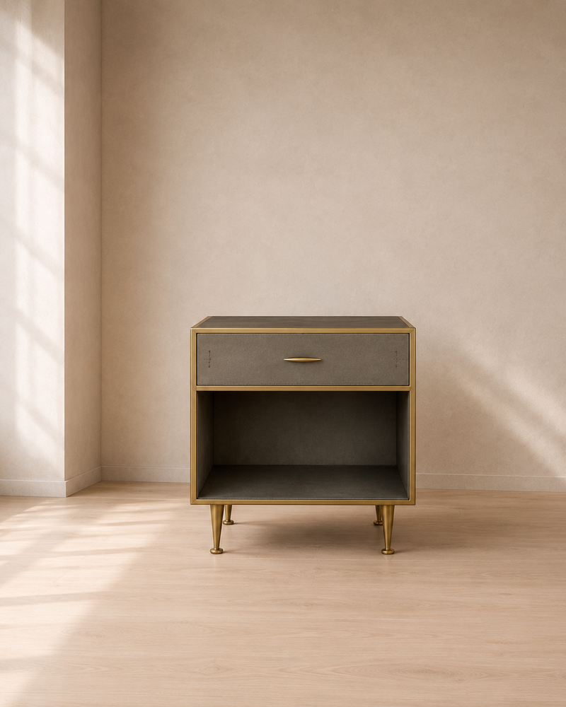 Hampton 1 Drawer Bedside Table