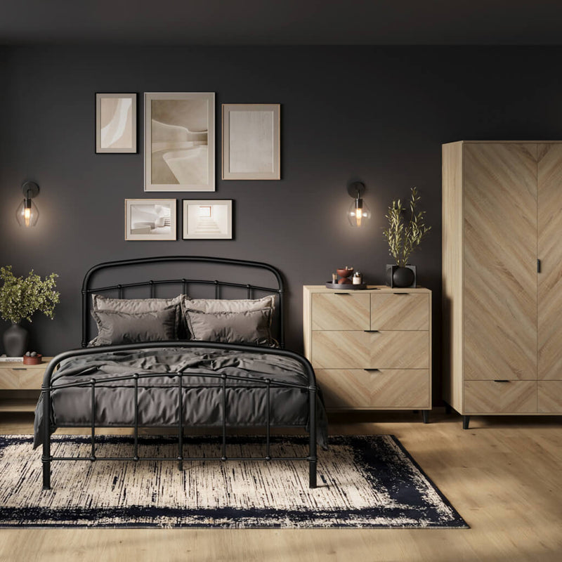 Ballino Chevron Single Wardrobe