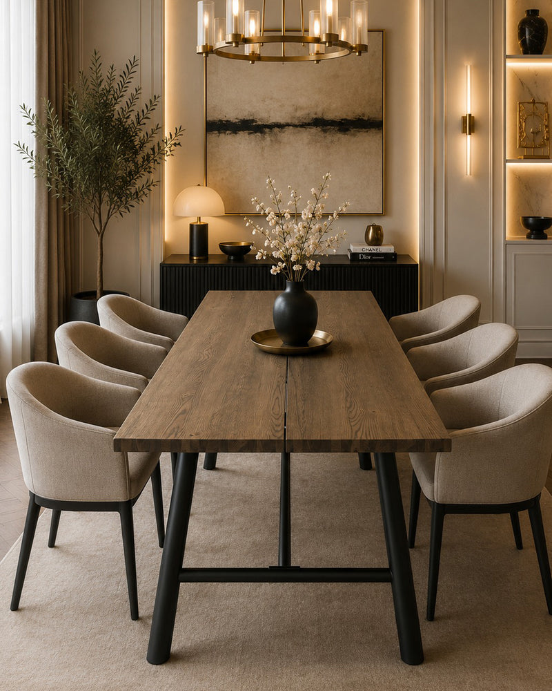 Montrose Wood Effect Dining Table