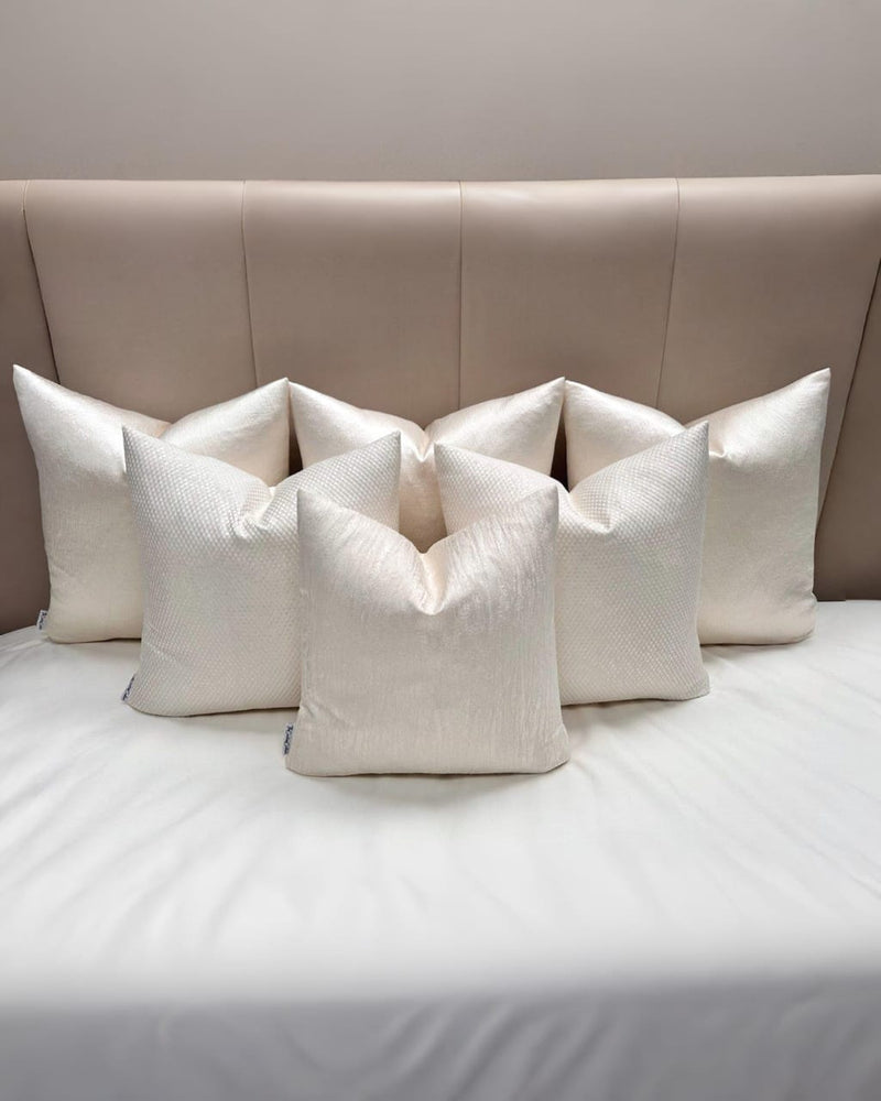 The Luxury Ivory Aspesi Bed Cushion Set