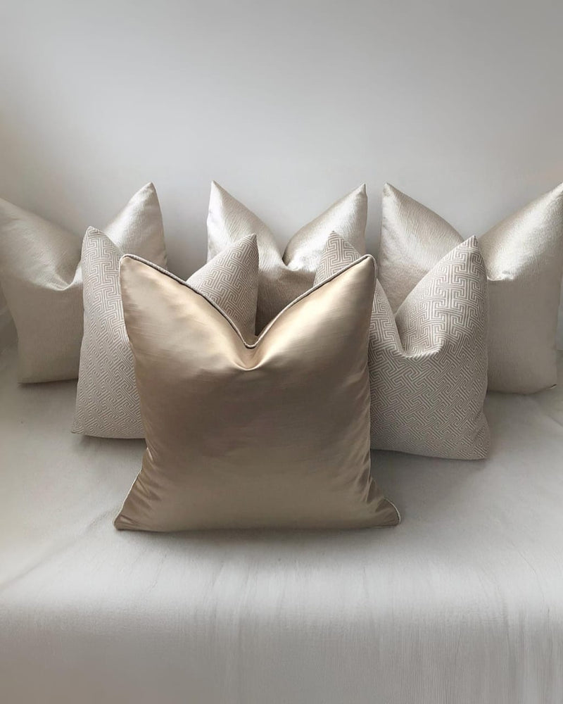 The Luxury Taupe Kyo Cushion Set