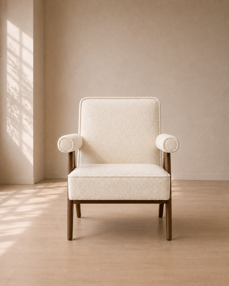 Yvette Bouclé Accent Chair