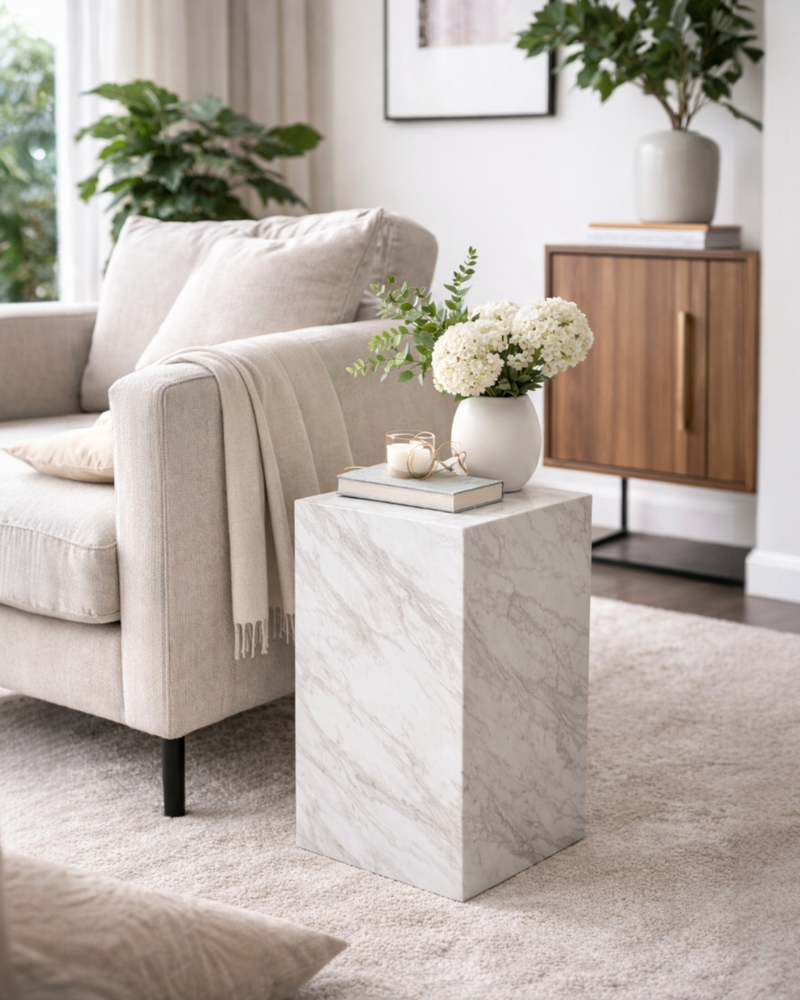Aster Column Side Table