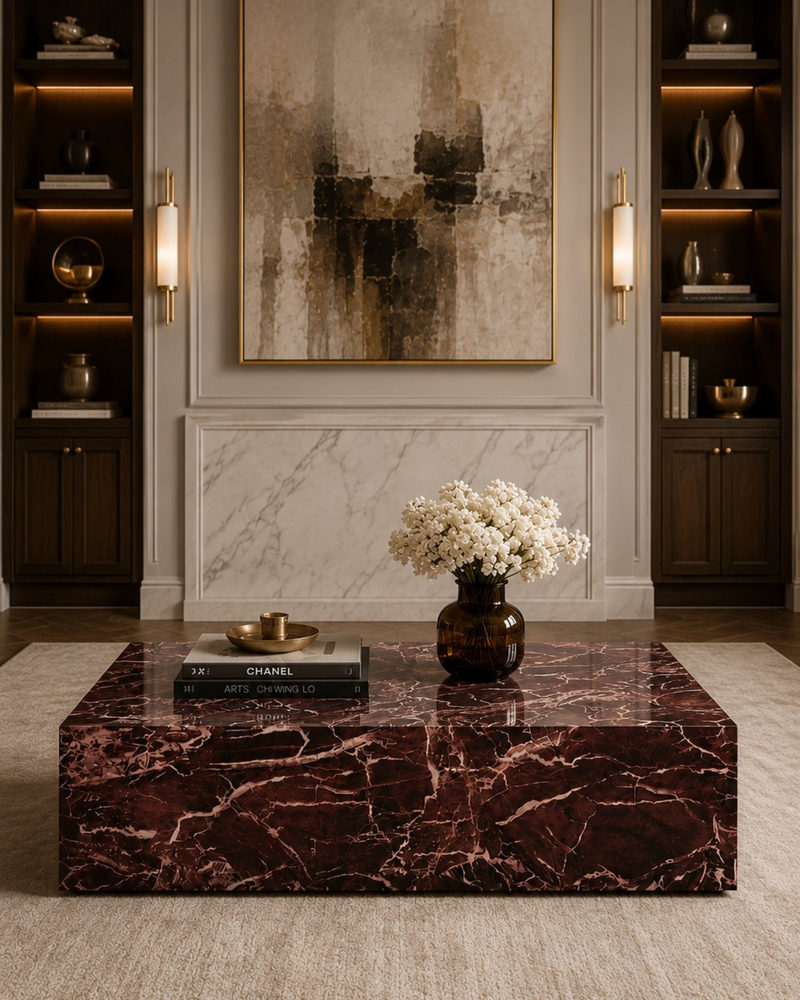 Rosso Rectangle Coffee Table