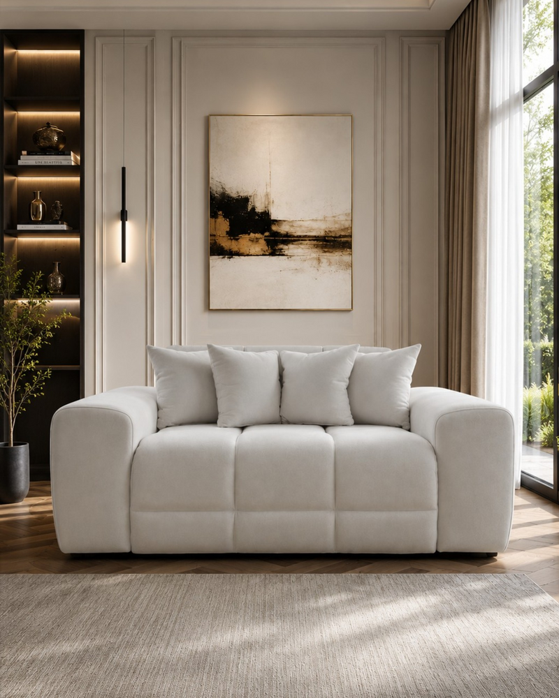 Lauren Natural Fabric Sofa