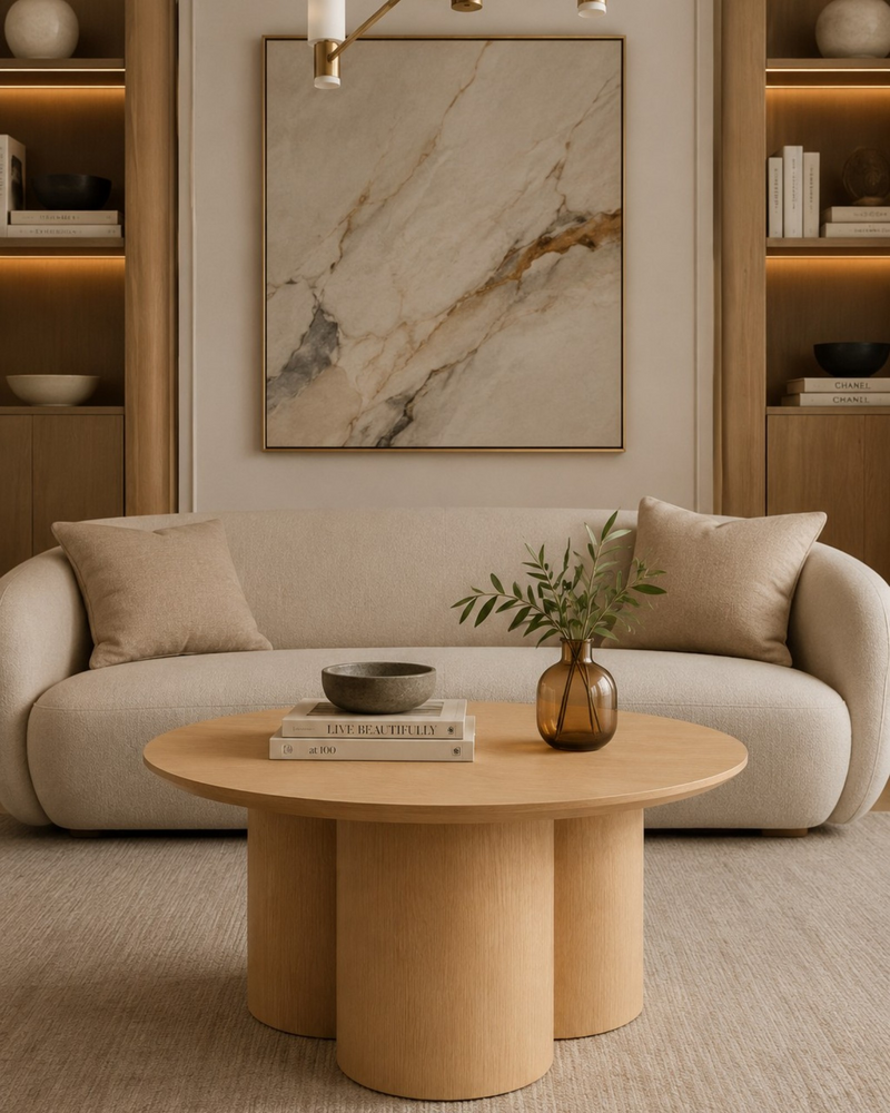Amelia Round Coffee Table
