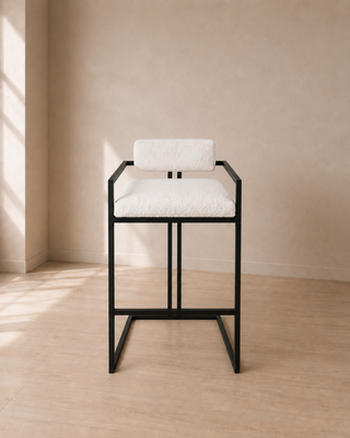 Elara Bouclé Bar Stool