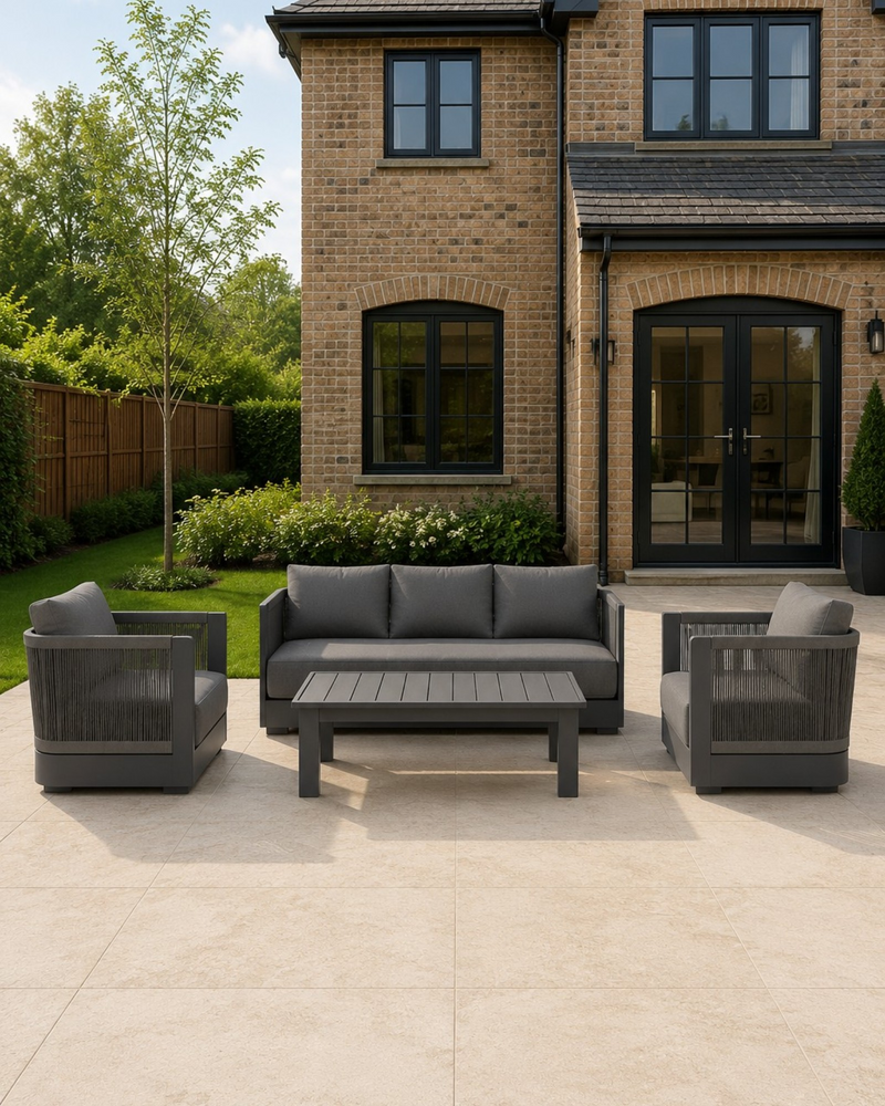 Modern 5 Seater Patio Lounge Set