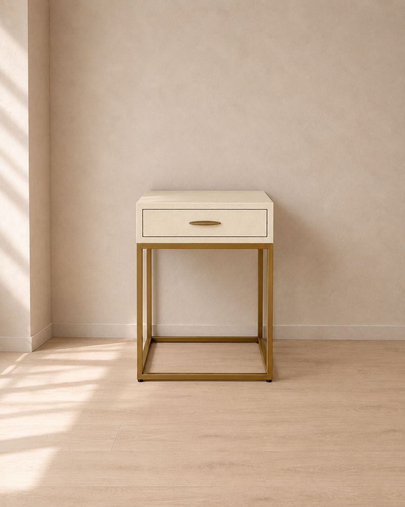 Hampton 2 Drawer Bedside Table