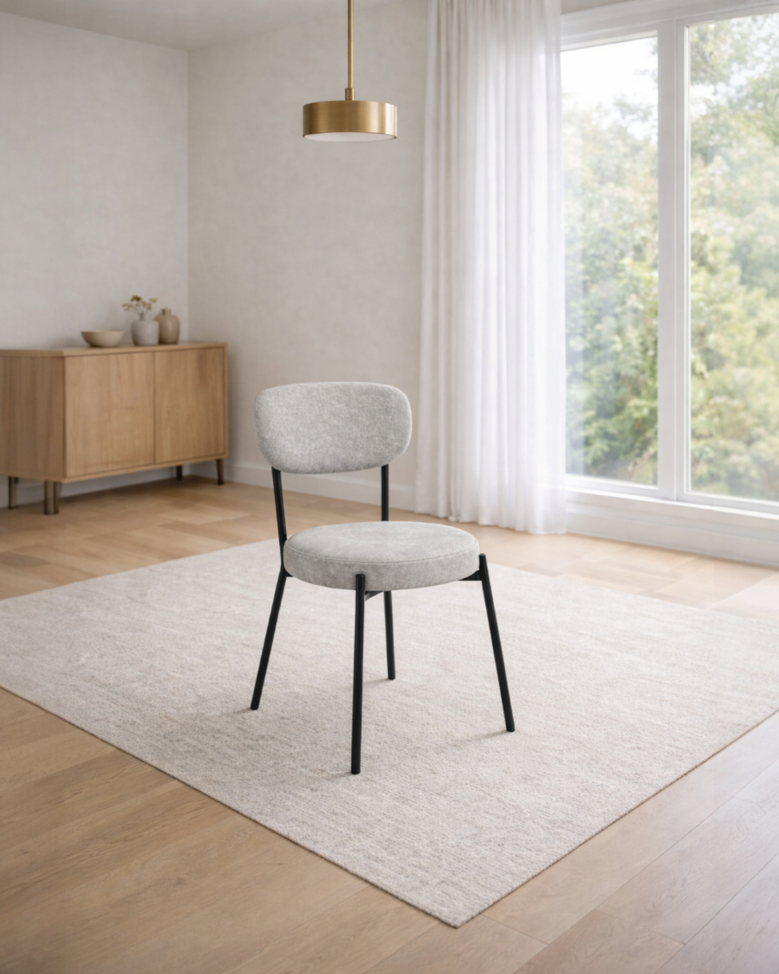 Linea Chair Linea Graphite Dining Chair – Luxury Home Interior