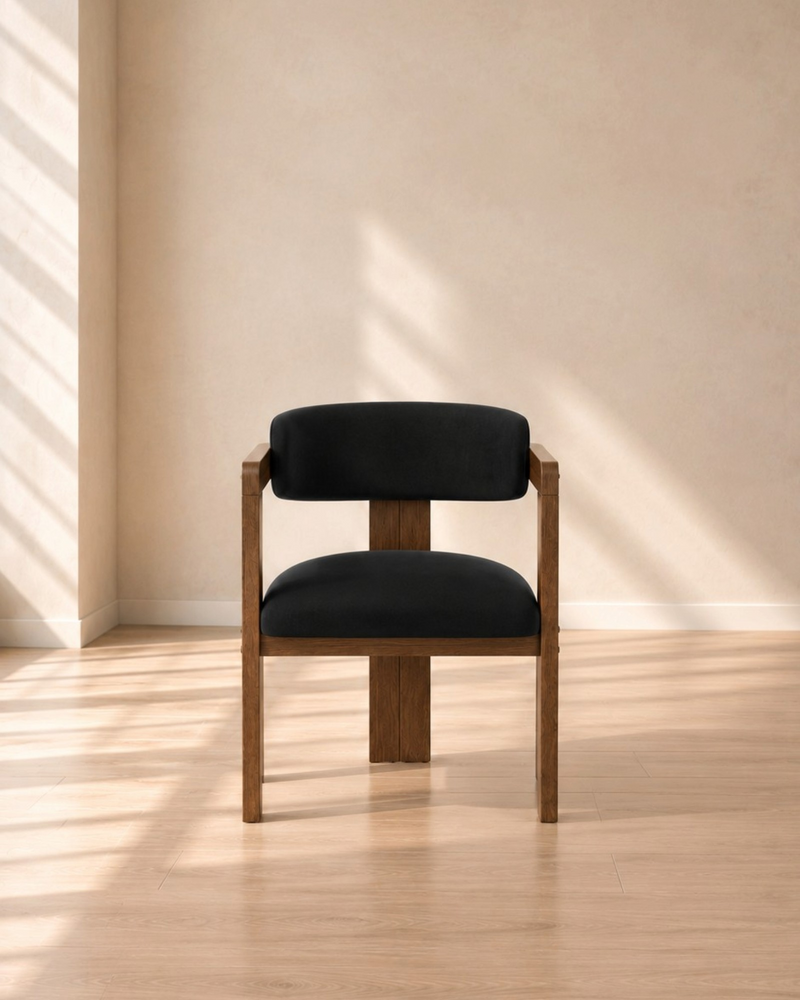 Prism Walnut Dining Chair