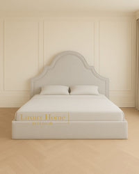 The Bespoke Carys Upholstered Bed Frame- Fully Customisable with Storage Options- Boucle Range