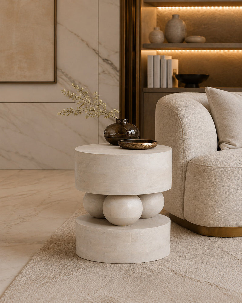 Aurora Modern Wooden Side Table
