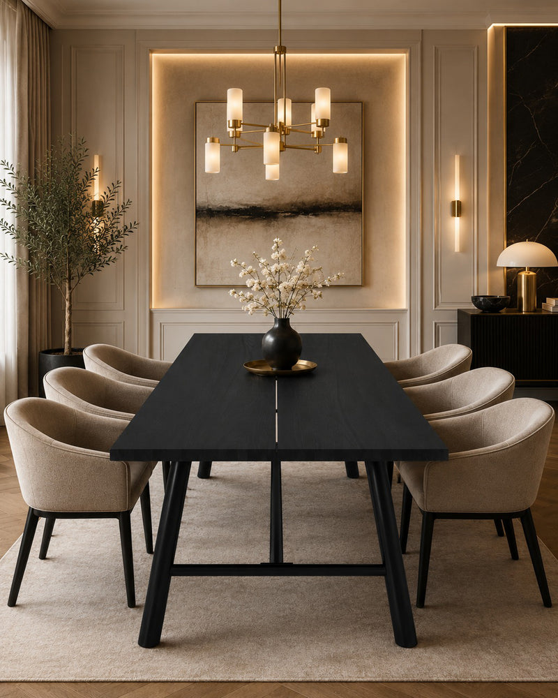 Clarendon Wood Effect Dining Table