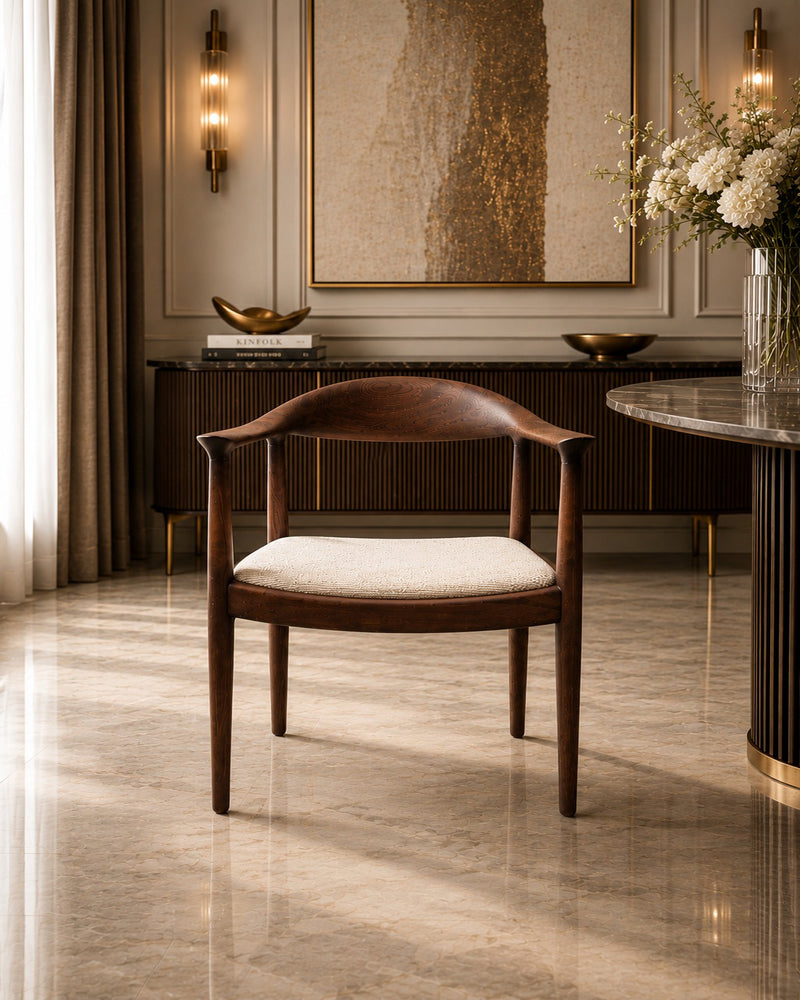 Elodie Wooden Dining Chair Set of 2