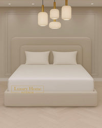 The Bespoke Bronte Upholstered Bed Frame- Fully Customisable with Storage Options- Boucle Range