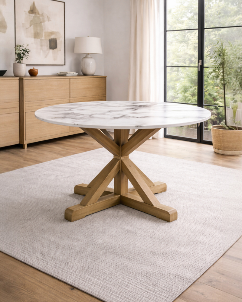 Whet Sintered Stone Dining Table